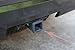 Reflective Trailer Hitch Cover Tube Plug Insert (Fits 2