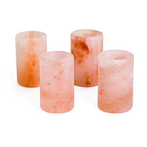 Himalayan Salt Shot Glasses, Set of 4 All-Natural FDA Approved 3 Home & Kitchen, Kitchen & Dining, Dining & Entertaining, Glassware & Drinkware, Shot Glasses