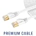 TOPSCABLE RJ45 Cat7 Network Ethernet Cable - 100 Feet (30m)-L8