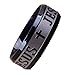 Tanyoyo 8MM Titanium Steel Jesus Cross Ring Black Size 6-14