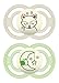 MAM Perfect Night Baby Pacifier, Patented Nipple, Glows in The Dark, 2 Pack, 6+ Months, Unisex
