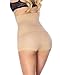 La Reve Womens Hi-Waist Boyshort Shapewear - Body Shaper Panty Nude