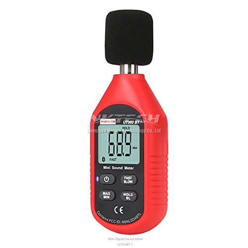 image for NKTECH UT353BT+ Bluetooth Mini LCD Digital Sound Level Meter Test 30-1