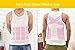 Men's Compression Shirt - Tummy Slimming Body Shapers- Abdomen/Waist/Belly Fat Compressions Vest- Elastic Shapewear for Men- Fit Body Tank for Weight Loss, Yoga, Running, Workout - Black, L