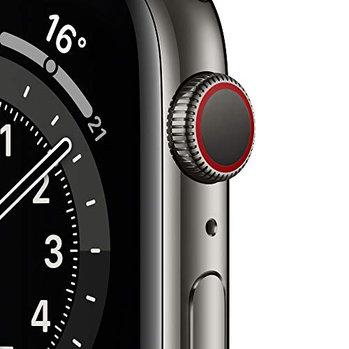 ایگرد | قیمت و خرید Apple Watch Series 6 (GPS + Cellular, 44 mm)  Edelstahlgehäuse Graphit, Milanaise Armband Graphit