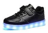 SLEVEL LED Shoes For Kids Boys Girls USB Charging Flashing Sneakers
