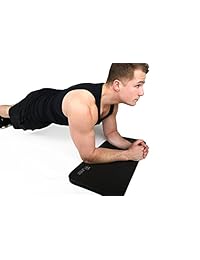 Impulse   Esterilla de fitness Portable Mini Exercise extra grueso y suave cojín 1" (25 mm) proporcionar para tu rodilla, espalda, y codo   ideal para abdominales, planks, AB rodillos, Yoga,