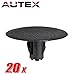 AUTEX 20pcs Fender Liner Fastener Rivet Push Clips Retainer Nut for Subaru Forester Impreza Legacy Outback STI Tribeca WRX