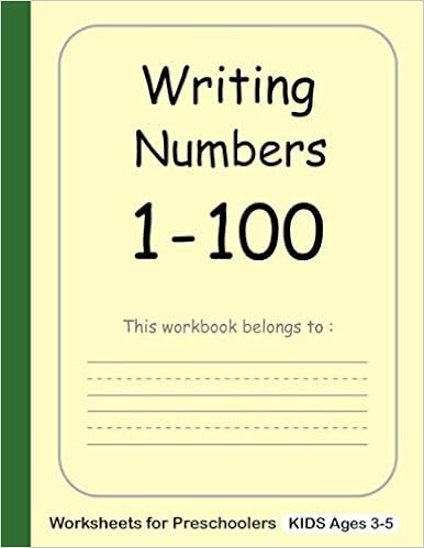 writing numbers 1 100 worksheets for preschoolers handwriting practice workbooks number tracing writing for preschoolers kids 3 5 kindergarten track numbers workbook bright color minny 9798672638744 amazon com books
