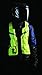 Hit Air Motorcycle MLV-YC Neon Reflective Airbag Vest (XL-3XL)