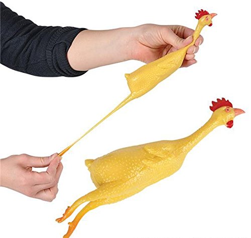 DollarItemDirect 8 inches Rubber Stretch Chicken, Case of 144