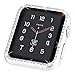CooBES Compatible with Apple Watch Case 40mm 44mm, Metal Bumper Protective Cover Women Bling Diamond Crystal Rhinestone Shiny Compatible iWatch Series 6/5/4 SE (Diamond-Silver, 44mm)