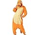 TyGRRwear Pokemon Charmander Fleece Onesie Cosplay Pajamas Costume