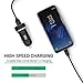 YOSH Car Charger 24W Dual Ports USB Car Charger Adapter Fast Charging