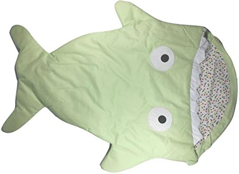 Strosportsandtech Green Whale Shark Baby Girl / Boy Sleeping Bag Infant Toddler Swaddle Blanket