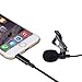 LANMU Lavalier Lapel Microphone,Lavalier Microphone,Omnidirectional Condenser Microphone for iPhone6/6Plus/6sPlus,iPad iPod Samsung All Smartphones (5 Feet /3.5mm TRRS Jack)