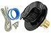 Valterra A01-0169LFVP Black Plastic Lead-Free Flange Water Inlet