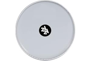 White Zaza Percussion Drum Head - For Darbuka Doumbek (9''/0.5'' - White)