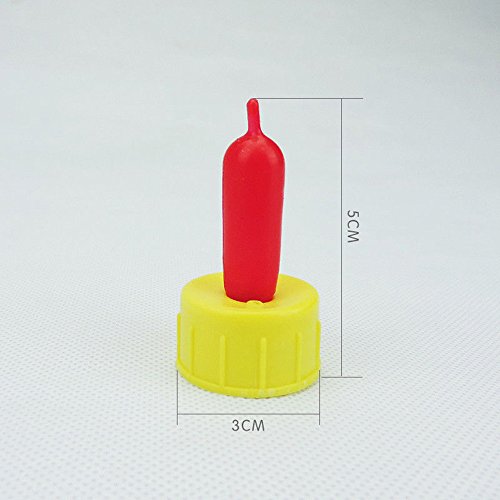 Lucky Farm 5Pcs Sheep Goat Lamb Milk Drink Nipples Soft Rubber Pacifier for Small Animal Feed Orphaned Lamb Pup Foal Calf Screw On Sprite Coke Bottle