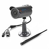 TriVision HD 1080P Security Camera Outdoor Wireless WiFi, POE Wired with Super Low Light Performance, Long Range Motion Sensor, Night Vision, Alarm Recording with SD Card, FTP, Google Drive, Dropbox