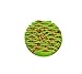 Outward Hound Fun Mat Slow Portable Dog Feeder Bowl, Mini, Green