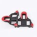 Tfwadmx Look Delta Clips, Bike Cleats 6 Degree Float Look Delta Pedals – Locking SPD Cycling Pedal Cleats for Indoor Cycling and Road Bike (RED)thumb 1