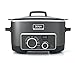 Ninja Multi-Cooker with 4-in-1 Stove Top, Oven, Steam and Slow Cooker Options, 6-Quart Nonstick Pot, and Steaming/Roasting Rack (MC950Z), Black