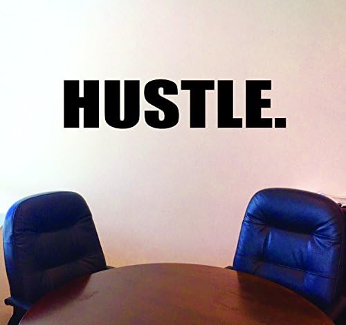 HUSTLE. Wall Decal, Inspirational Wall Decal, Office Wall decal, School Wall decal, Gym Wall Decal, Motivational teacher decal.