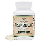 Pregnenolone 100mg  Made in USA  Third Party Tested for Purity  120 Capsules by Double Wood Supplements