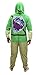 Legend of Zelda MJC International Adult Link Hooded Onesie Pajama Union Suit (Green, S/M)