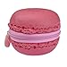 Pink, Strawberry-scented Macaron (Macaroon) Cookie Coin Purse