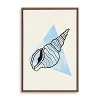 Framed Canvas Wall Art Modern Geometric Pattern Canvas Prints Home Artwork Decoration for Living Room,Bedroom - 16x24 inches