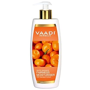 Vaadi Herbals Fairness Moisturiser With Mandarin Extract, 350 Ml