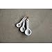 Creative Co-Op Antique White Terracotta Measuring Spoons (Set of 4 Sizes)