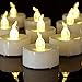 BEICHI Set of 24 Flameless LED Tea Lights Bulk, Electric Tealight Candles, Small Fake Candles Battery Operated, Warm White Flickering Mini Candles for Christmas, Home Decor
