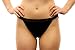 3 Pair Medium, Black, Womens Secret Pocket Underwear Bikini Briefs