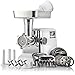 The Powerful STX Turboforce Classic 3000 Series Electric Meat Grinder & Sausage Stuffer: 4 Grinding Plates, 3 - S/S Blades, Sausage Tubes & Kubbe Maker. 2 Free Meat Claws & 3 in 1 Burger-Slider Maker! primary