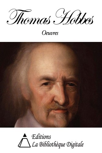 Oeuvres de Thomas Hobbes (French Edition)