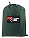 Eastern Ridge Camping Hammock Hex Tarp - Waterproof Windproof Lightweight Durable Rainfly Shelter (Forest Green, Large)