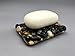 OYAMIHUI Handmade Stone Pebbles Soap Dish, Bar Soap Holder for Bathroom and Shower, Draining Rock Soap Dishes