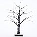 Fashionlite LED Snow Bonsai Tree Light 15 Inch Tabletop Bonsai Tree with 24 Light Birch Tree Bonsai for Home Decor, Battery-Operated