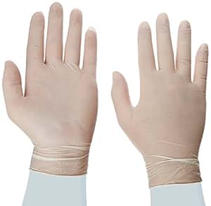 Amazon.com: Disposable Latex Gloves - Powder Free - Size