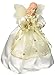 Kurt S. Adler Kurt Adler 10-Light 9-Inch Ivory and Gold Angel Treetop