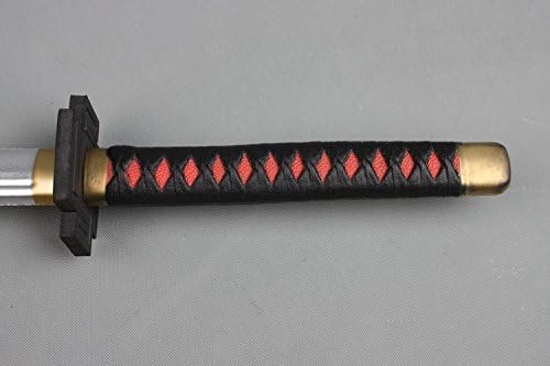 Bleach Ichigo Kurosaki's Bankai Foam Cosplay Sword Replica Anime Tensa Bankai Cutting Moon, Red, Medium - Image 4