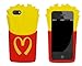 Cute Soft 3d Phone Cases Funny M French Fries Chips Silicone Case for Iphone 6 / 6s 4.7 '' Inch