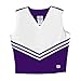 V-Neck Cheerleading Shell, AM, Purple