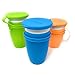 Koaii Baby Custom Replacement Silicon Lids Compatible For All Munchkin Miracle 360 Cups. More Color Combinations Available. Set Of Three In Blue, Green & Orange.