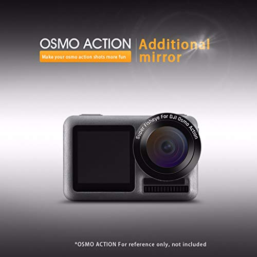 Sodoop Portable Portable Macro Lens Macro HD for DJI OSMO Action 4K Camera,Anti-Shake Waterproof Anti-Fingerprint,AGC Material in Japan