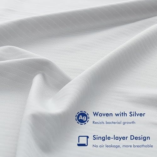 Elegear Cooling Blanket, Arc-Chill 3.0 Summer Blanket Q-Max 0.5 Cooling Sheets for Night Sweats and Hot Sleeper Soft Lightweight Thin Cold Throw for Bed Sofa Chair Travel, Twin/Double, 150x200cm, Gray