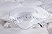 ROSECOSE Luxurious Goose Down Comforter King Size Duvet Insert Pinch Pleat 1200 Thread Count 750+ Fill Power 100% Cotton Shell Hypo-allergenic Down Proof with Tabs (King,White,Pinch Pleat)